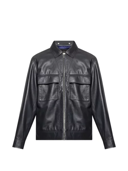 Geanta de piele Ps Paul Smith albastru