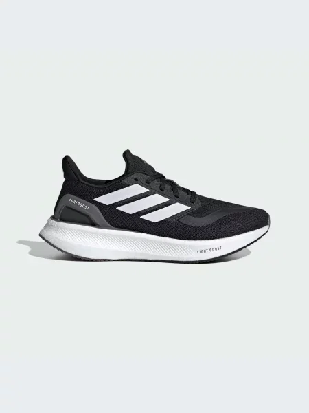 Переработанный кроссовки для бега Adidas для бега черные