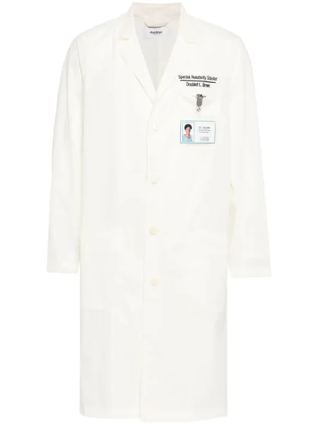 Палто Doublet бяло