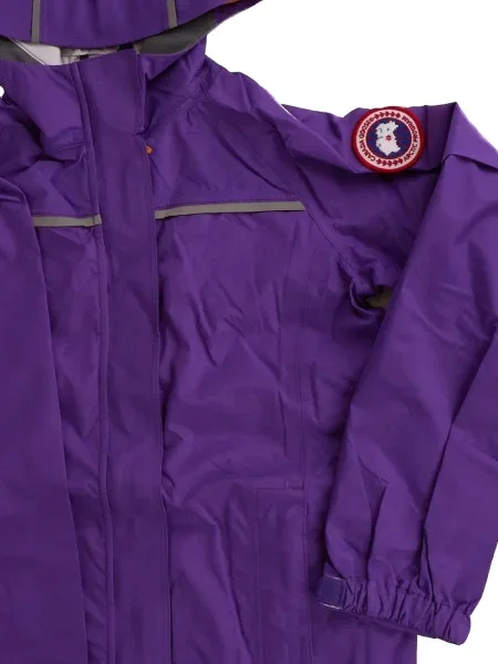 Kurtka dziecięca Canada Goose fioletowa