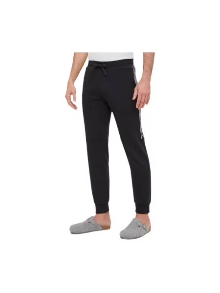 Spodnie Emporio Armani czarne