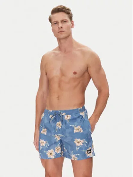 Quiksilver Plavecké šortky Everyday Straight Volley 15 modrá