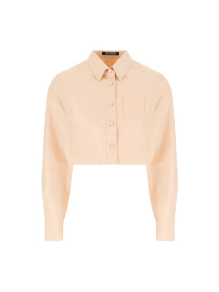 Koszula Raf Simons z autografem różowa