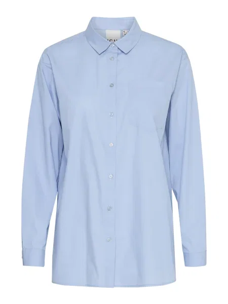 ICHI Bluză GESTA deschis albastru