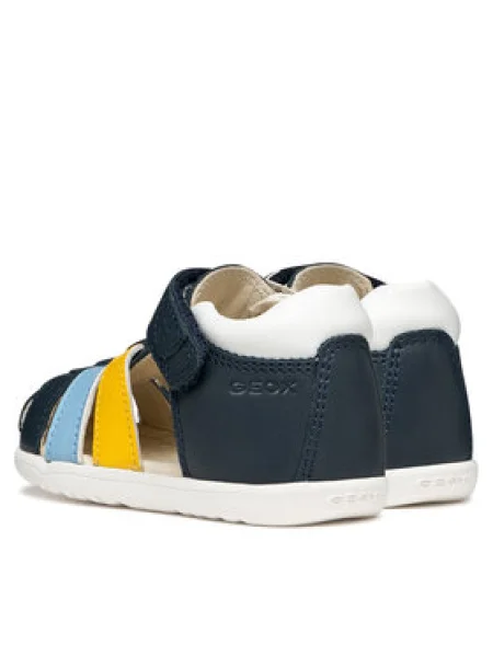 Geox Sandále B Sandal Macchia Boy Tmavomodrá