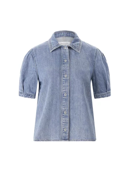 Bluzka Rag & Bone niebieska