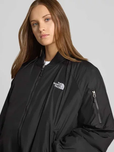 Bomberka z wyhaftowanym logo model CHOQA' The North Face czarny