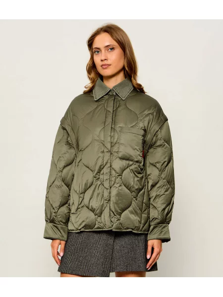 MAX&Co. Geacă 2 în 1 Mcogiugno | Relaxed fit verde