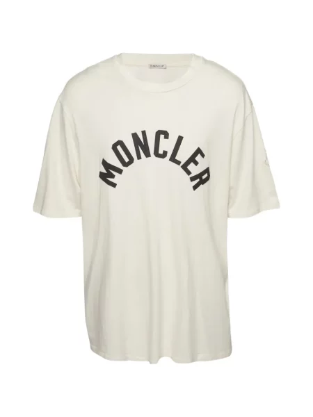 Tricou Moncler cu imagine cu decolteu rotund