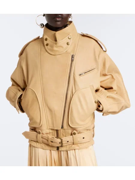 Geanta de piele Isabel Marant bej