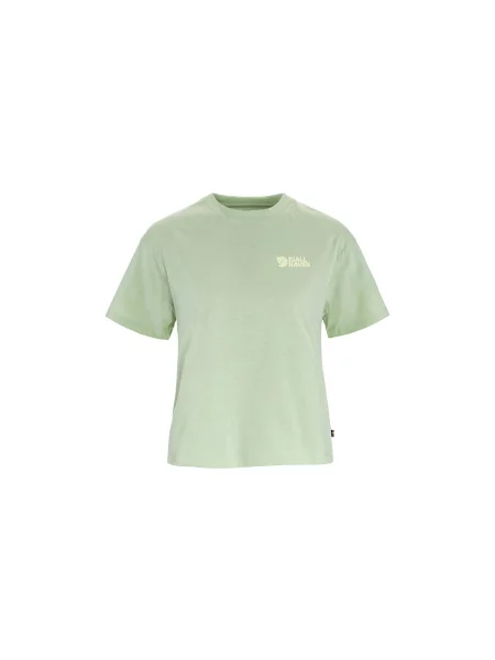 Fjällräven Forest Walk T-shirt W Kobiety Koszulki Fjällräven Size: S zielony