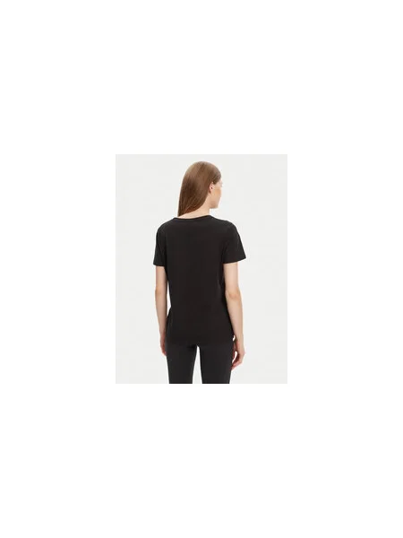 Guess Póló Regular Fit fekete