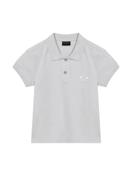 Koszulka polo Balenciaga biała