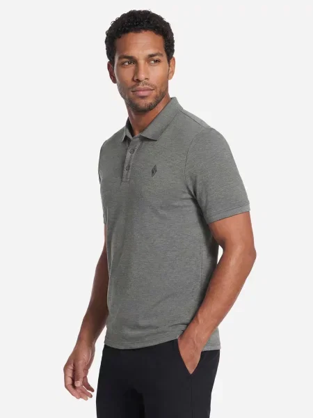 Поло Skechers SKECHERS OFF DUTY POLO бавовна/поліестер сірий