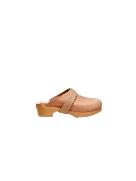 Klapki Humanoid beżowe