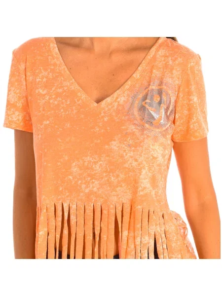 Tricou Zumba portocaliu