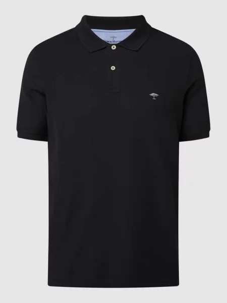 Fynch-Hatton koszulka polo Mężczyźni jednolity M czarny