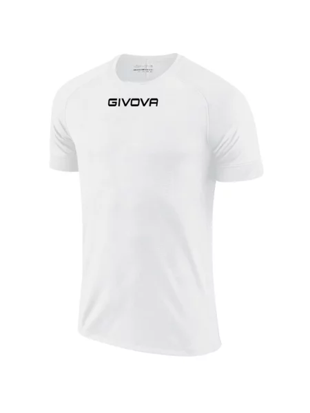 GIVOVA koszulka sportowa treningowa biała