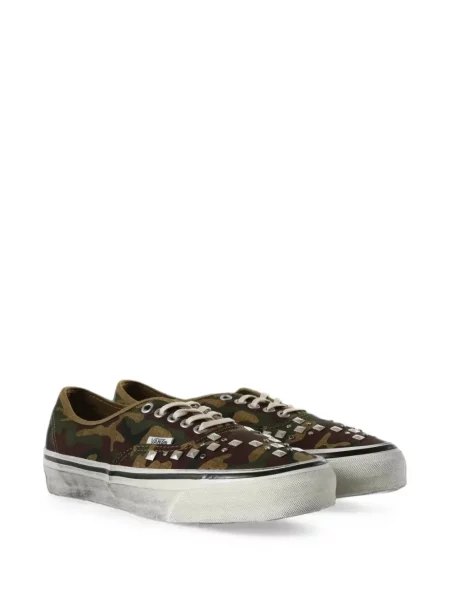 Sneakerși Vans Authentic cu imagine cu model camuflaj verde
