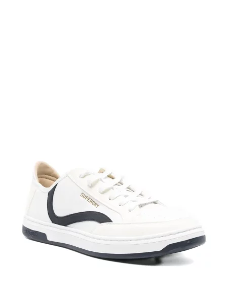 Sneakerși Superdry alb