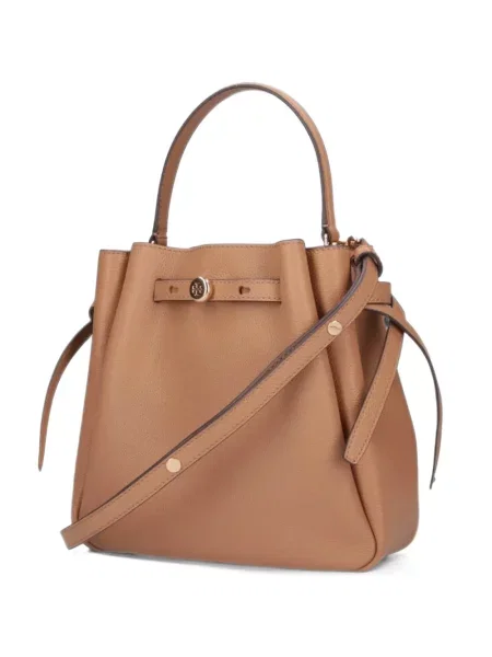 Geantă shopper Tory Burch din piele cu autograf