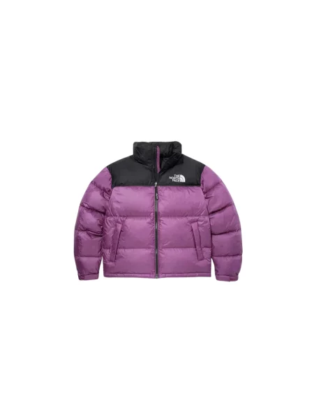 Kurtka The North Face retro fioletowa