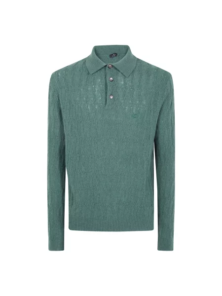 Sweter Etro z kaszmiru zielony