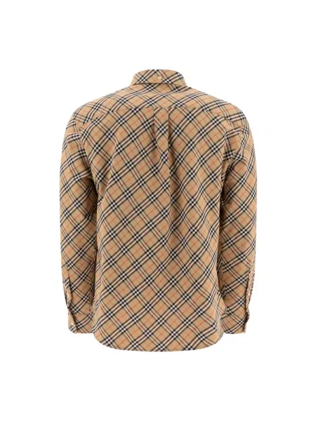Koszula Burberry beżowa