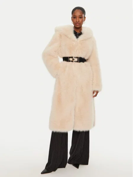Krzneni plašč Yes London bež