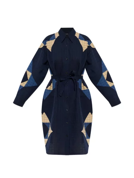 Rochie tip cămașă A.p.c. albastru
