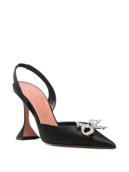 Pantofi cu toc Amina Muaddi negru