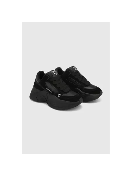 Sneakersy Naked Wolfe zamszowe czarne