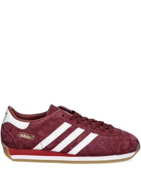 Ριγέ μισό φερμουάρ sneakers Adidas EQT σουέντ μαύρο
