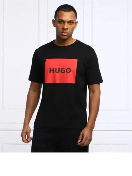 HUGO Póló fekete