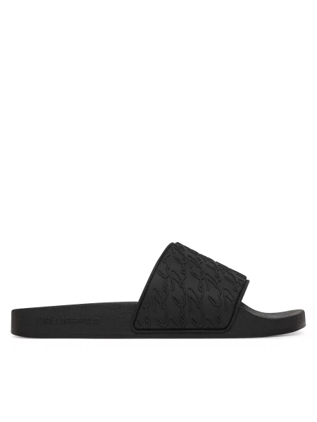 Natikače KARL LAGERFELD crna