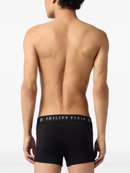 Boxeri Philipp Plein cu autograf negru