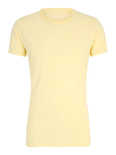 Key Largo Tricou T BREAD deschis galben