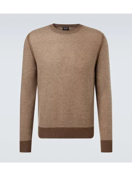 Pulover Zegna din cașmir maro