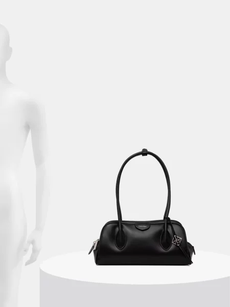 Calvin Klein Táska Emblem Trio Shoulder Bag fekete