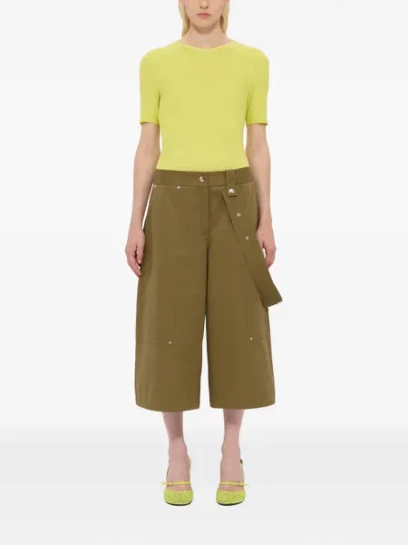 Pantaloni scurți Msgm cu bretele verde