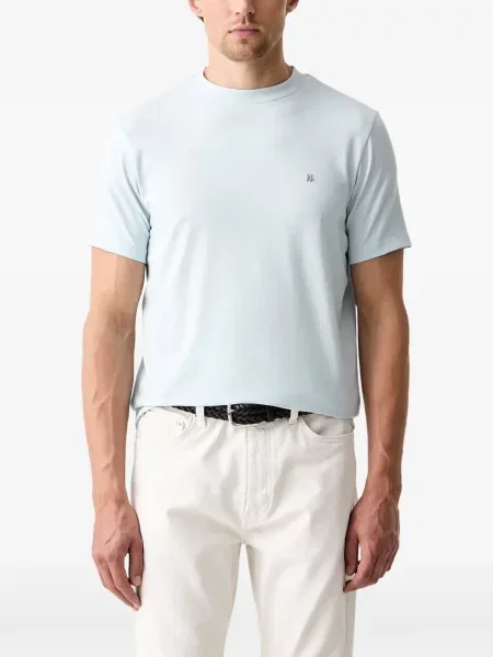 Tricou Karl Lagerfeld cu autograf albastru