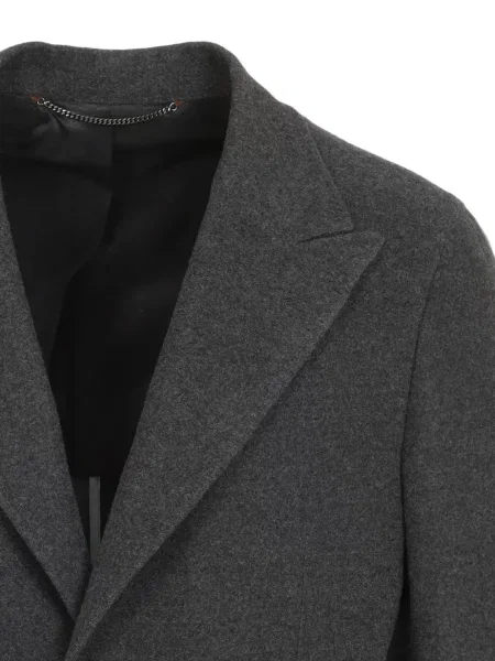 Palton Canali de lână gri