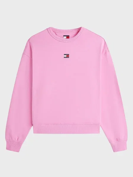Свитшот Tommy Jeans розовый