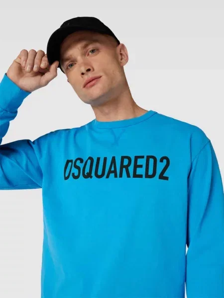 Bluza o luźnym kroju z bawełny Dsquared2