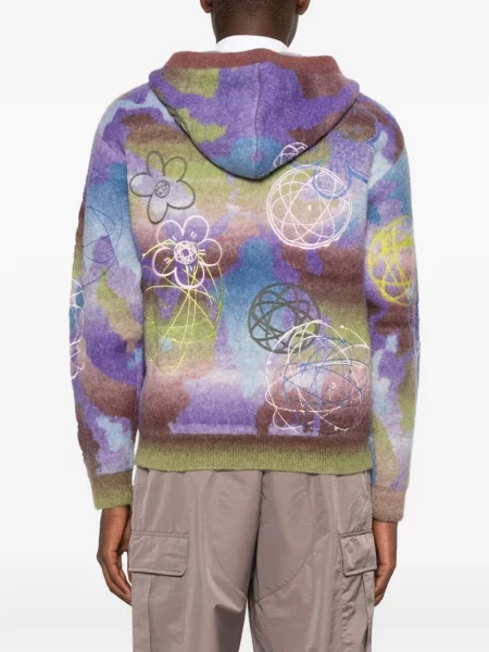 Hanorac cu glugă Kenzo violet