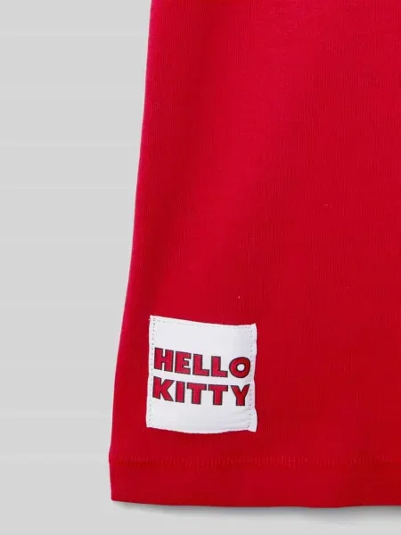 T-shirt w kroju regular fit z czystej bawełny Model KITTY' Only