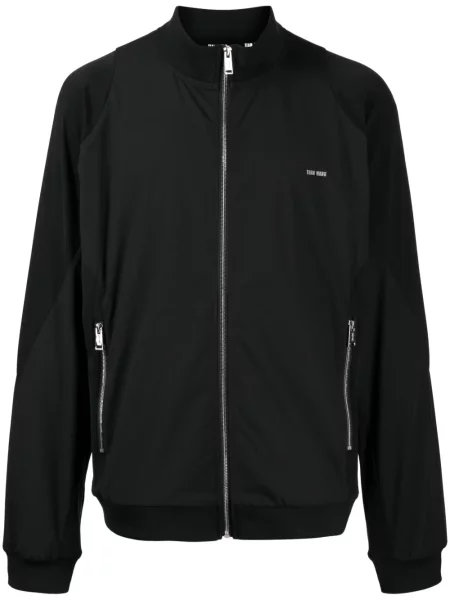 Geacă Team Wang Design cu broderie negru
