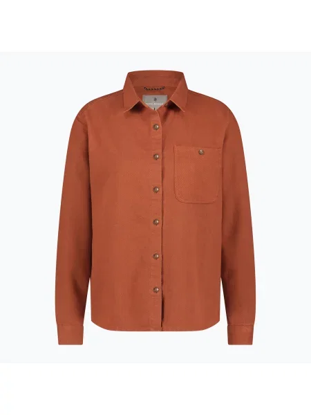 Tričko Royal Robbins Clouds Rest Hemp baked clay htr oranžové