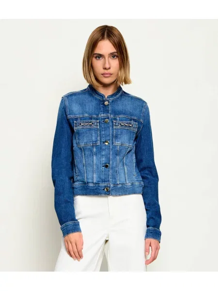 GUESS Geacă de blug Ivy albastru