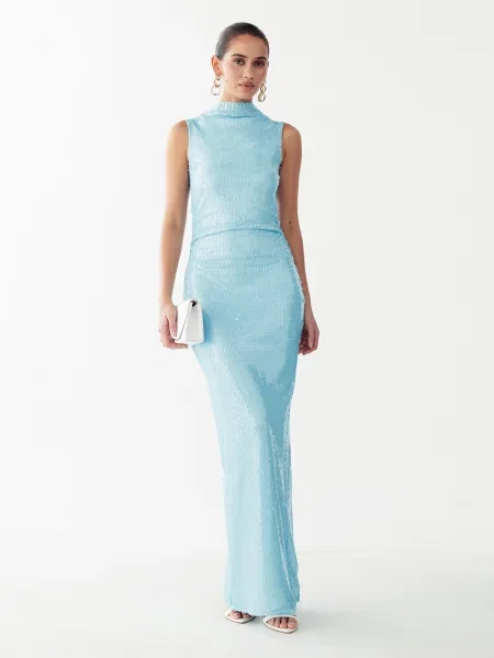 BWLDR Rochie de seară albastru